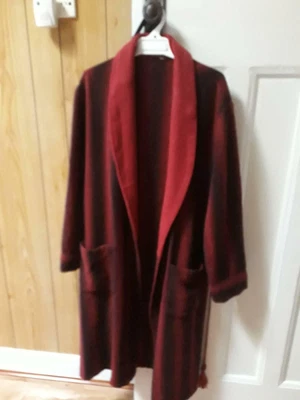 1960s Pure Wool Smartex Men 39 S Dressing Gown Size 38 1960s Pure Wool Smartex Men 39 S Dressing Gown Size 38