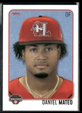 Daniel Mateo 2023 Hickory Crawdads 1st First Half Team Set 