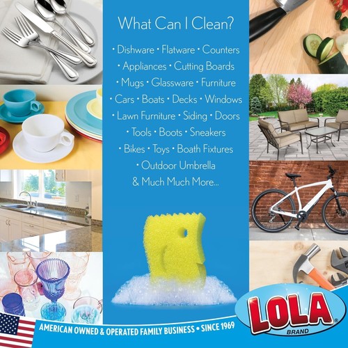 3 PACK SCRUB BOSS, NON-SCRATCH SCRUBBING & CLEANING SPONGE PAD MULTI USE - Picture 3 of 6