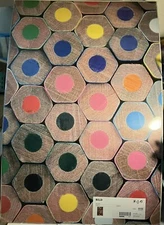 IKEA Bild 36” or Split! Poster Cross Section Color Pencil Neil Overy Photo Print