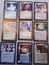 MLP CCG Seaquestria and Beyond: Rares & Super Rares Bundle 9 cards