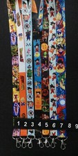 Lot new 10 pcs anime mix Lanyard Mobile Phone ID Card KeyChain Holder kids gift