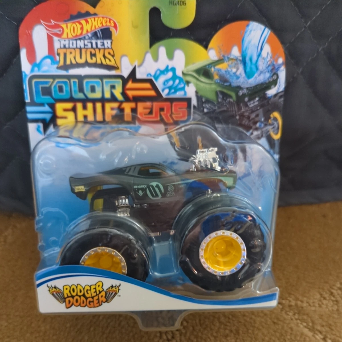 Roger Dodger Hot Wheels Monster Trucks Color Shifters