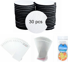 60PCS Sublimation Coasters Blanks, round Car Coasters Sublimation Blanks Set