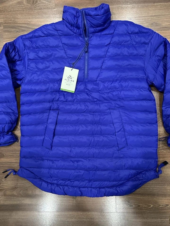 ALPINE Designs Women’s Size MED Mountainside Mist Anorak Dark Blue NWT $125 - Image 2 of 4