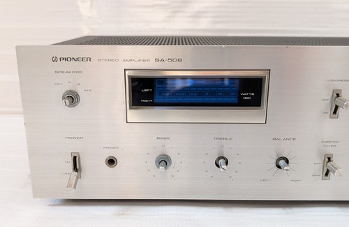 Amplificatore Pioneer SA-508 stereo integrated amplifier hifi vintage - Foto 7 di 15