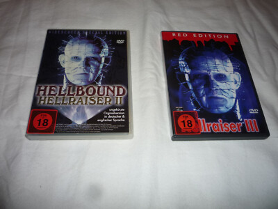 Hellraiser II und III - Uncut - DVD - FSK 18 - rar selten