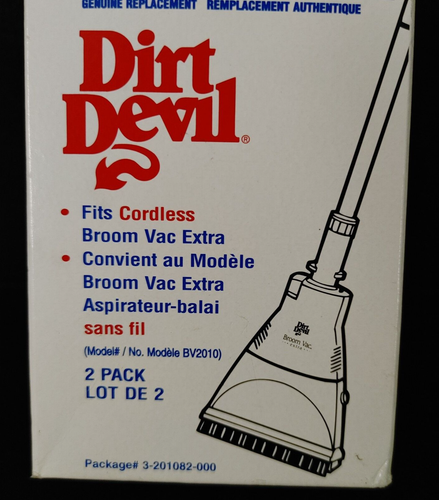 Dirt Devil Filter Cups 2 Pack Fits Cordless Broom Vac Extra BV2010 # 3201082000 - Picture 4 of 4