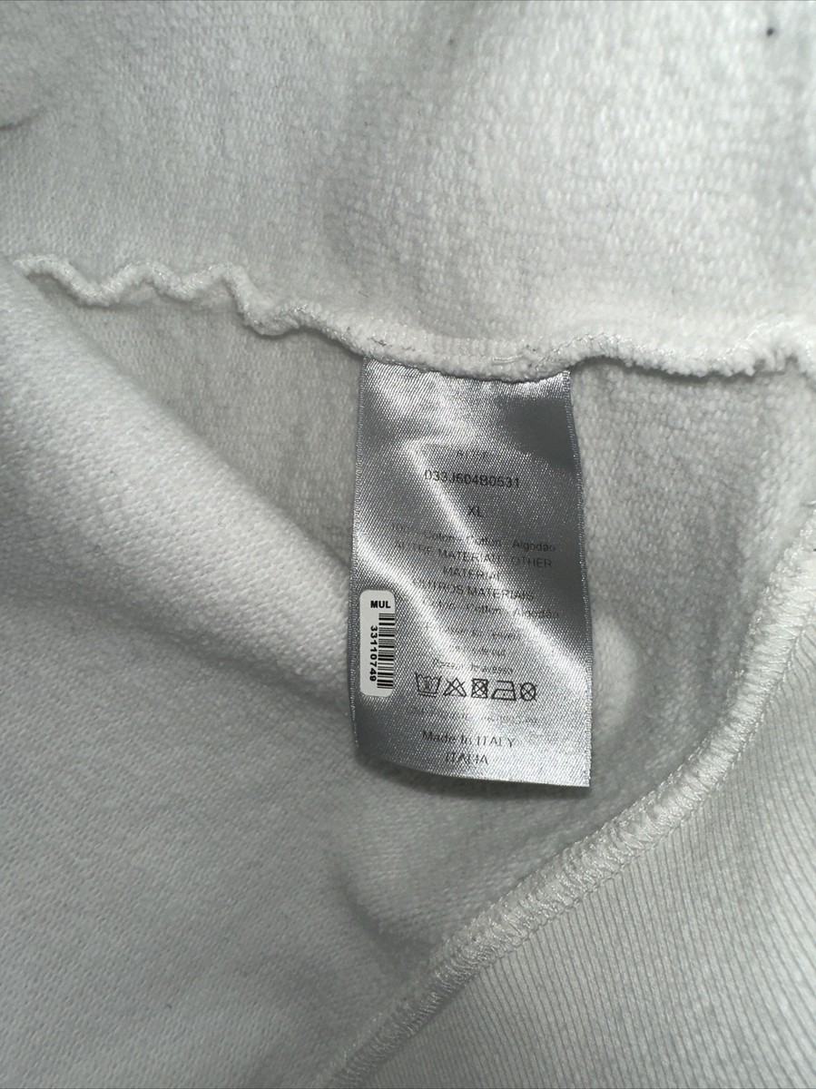 Dior x Shawn Stussy Oversized Crewneck Sweatshirt Mens XL Dior x Shawn Stussy Oversized Crewneck Sweatshirt Mens XL
