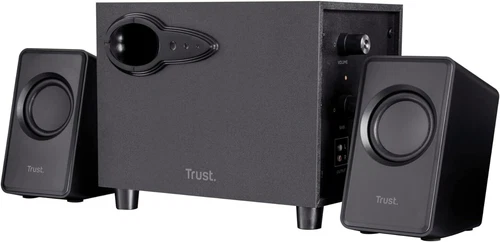 Casse Audio Per Pc Trust Avora 18W Set Altoparlanti 2.1 Con Subwoofer Tv USB