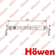 Fits Audi 80 Cabriolet Coupe 90 Brake Hose Front Inner Howen 893611707