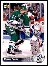 Murray Craven #49b 1992-93 Upper Deck Upper Deck Text and Logo Hologram