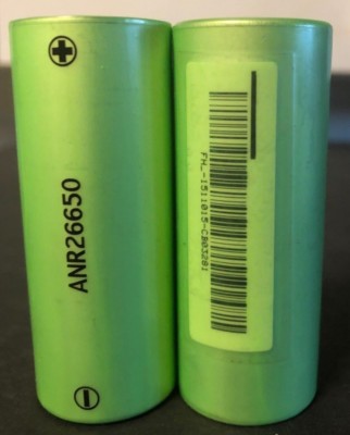 Brand New ''2''   ANR26650 26650 2500mAh 50A LiFePO4 Battery