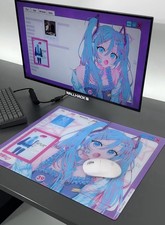 Wallhack SP-005 Hatsune Miku OS Glass Mousepad Sealed IN HAND SAME DAY SHIP