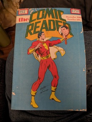Comic Reader # 186 F- Cond