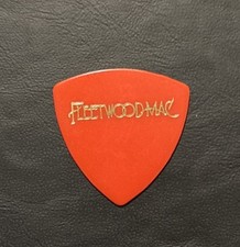 Fleetwood Mac Guitar Pick Tour John McVie Signature Plectrum Concert Penguin
