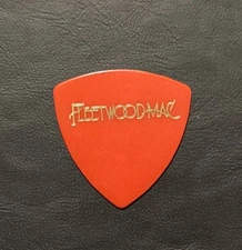 Fleetwood Mac Guitar Pick Tour John McVie Signature Plectrum Concert Penguin