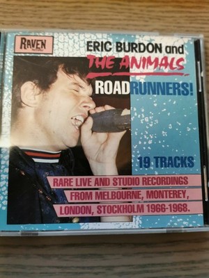 ERIC BURDON AND THE ANIMALS ROADRUNNERS LIVE AND RAR TRACKS CD