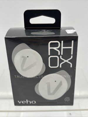VEHO RHOX  True Wireless Earphones   White Great Headphones in-ears