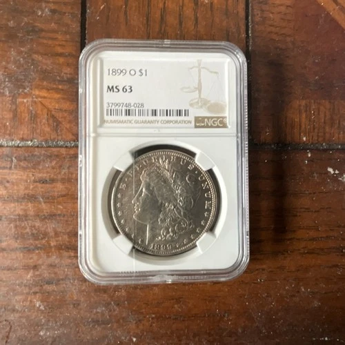 Morgan Dollar 1899-O NGC MS63 Silver $1 New Orleans Uncirculated KM#110