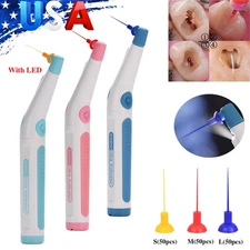 Endo Sonic Activator Dental Handpiece Root Canal Ultra Irrigator+150 Tips ne