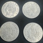 Mexico Cincuenta Centavos 1970-71 Lot Of 4 Coins — photo 1