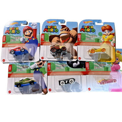 *FREE SHIP* Super Mario Hotwheels*MATTEL*21 Complete Set*Bullet Bill*Daisy*Peach
