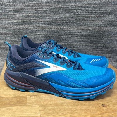 Brooks Cascadia 16 Trail Running Shoes Men 13 Blue Sneakers 1103761D490 Gorpcore