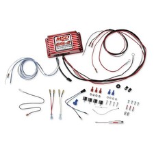 Msd Ignition Control Box 6421 6al-2 W 2-step Digital 135 Mj Red Aluminum