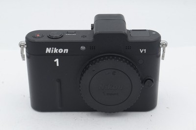 Nikon 1 V1 Mirrorless Camera Body, Black (Made In China) (Body Only)