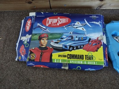Vivid Captain Scarlet Spectrum Command Team Druckguss Fahrzeug Box Set *Neu in OVP*