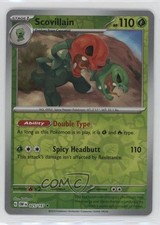 Scovillain Reverse Foil Pokemon Scarlet & Violet: Obsidian Flames OBF #025
