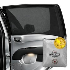 L/Car Window Shades for Baby 2 Pack Side Windows, Breathable L, Black