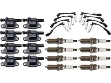Ignition Coil Spark Plug and Wire Set For 2007-2008 GMC Sierra 1500 HH136QD