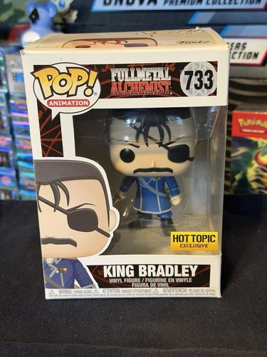 Funko Pop Animation Full Metal Alchemist King Bradley #733 Hot Topic Exclusive