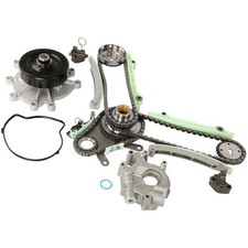 ✅Timing Chain Oil Pump Water Pump Kit For 03-08 Dodge Jeep 4.7L SOHC NGC Design
