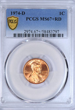 1967 Lincoln Cent NGC MS-66 RD, MS66 - PCGS Auction Prices