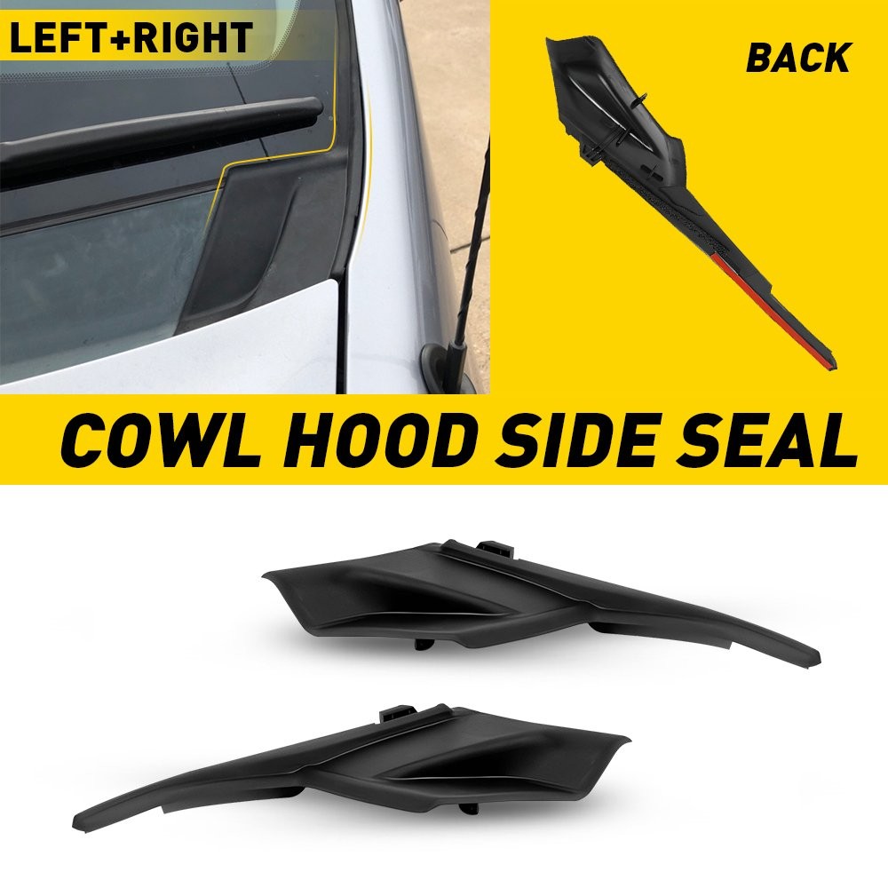 For 2011-2020 Toyota Sienna 4 Door Van Fender To Cowl Hood End Seal Left + Right