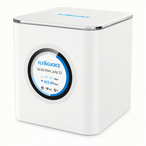 FLYINGVOICE SR3000 Wi-Fi 6 Wireless Router, AX3000 Dual-Band Gigabit Speed, 1.7