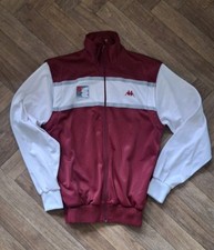 Rare Vintage Kappa Tracksuit Top 80s 70s Gruppo Finivest Zip Off Sleeve Uk...
