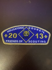 BSA Housatonic Council 2013 FOS CSP Gold Myla...