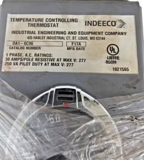 Indeeco DA1-6C96 Temperature Control Thermostat 60  250 F 277VAC
