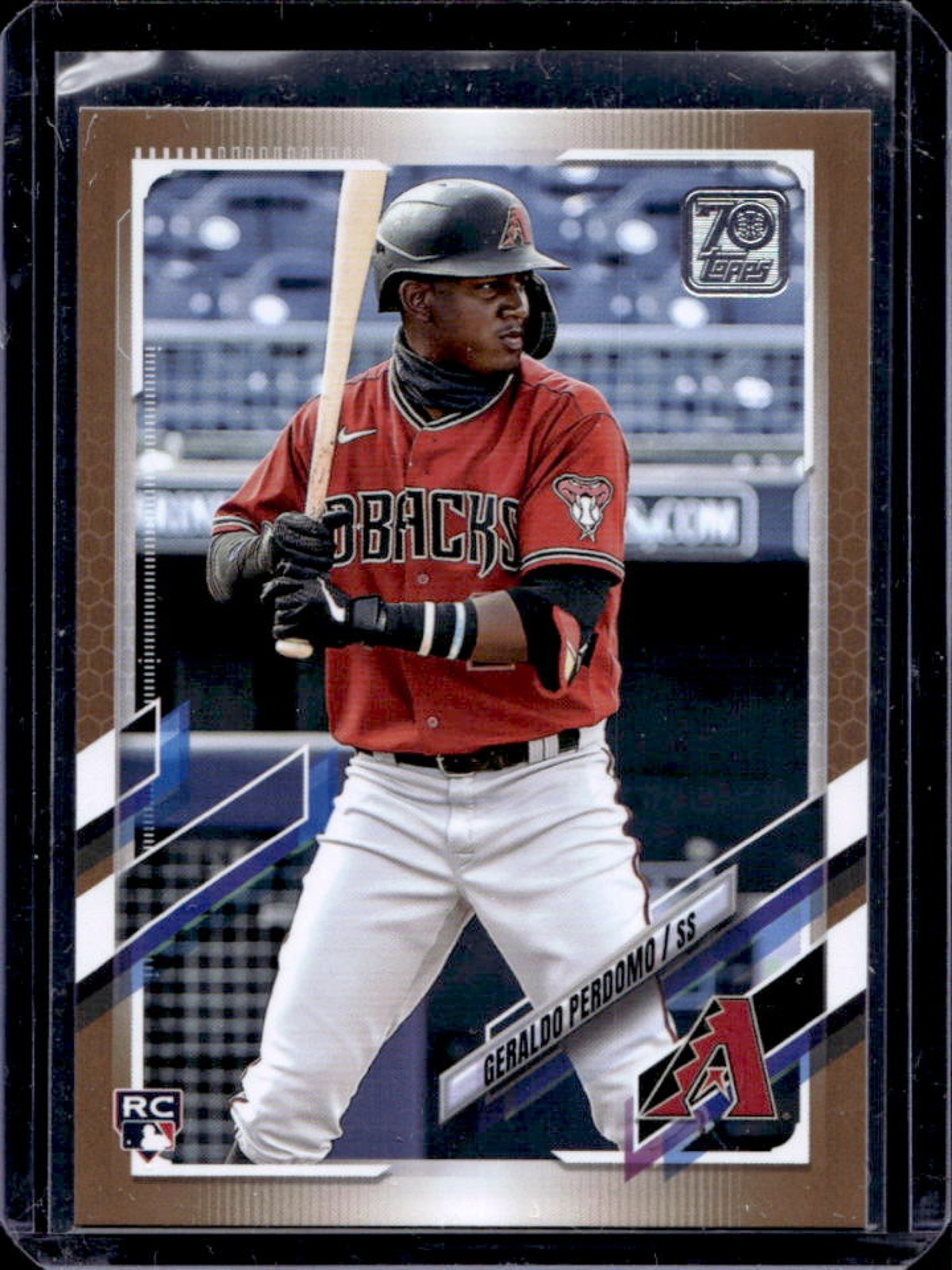 2021 Topps Update Geraldo Perdomo RC Gold Rookie #864/2021 Diamondbacks