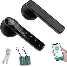 TEKXDD Smart Door 6-in-1 Door Handle Electronic Keyboard Password/APP/IC Card