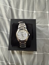 Image of HUGO BOSS 1514176 Men's Strike Date Bracelet Strap Watch Silver Stainless Steel 