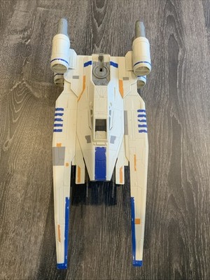 Hasbro White Rogue One Black Series Titanium Star Wars Rebel U-Wing Fighter Toy