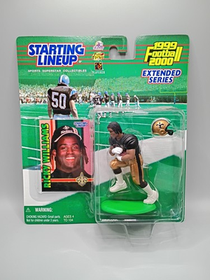 #ad Ricky Williams 1999 Starting Lineup SLU New Orleans Saints $6.95
