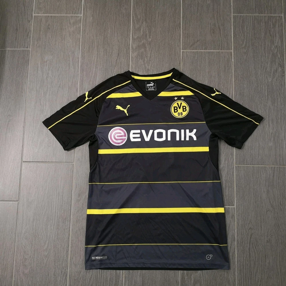 Borussia Dortmund BVB Aubameyang 17 Trikot Größe: L Fußball Streatwear Puma