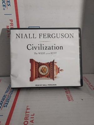 Civilization: The West and the Rest by Niall Ferguson Audiobook CD - #62j