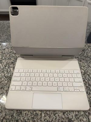 Apple Magic Keyboard for 12.9'' iPad Pro 5th Gen., White - US English